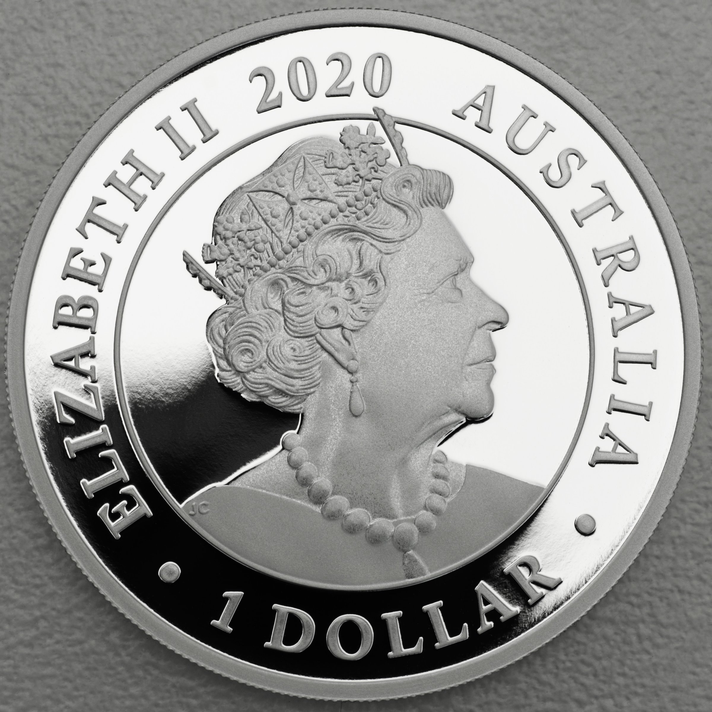 Silbermünze 1oz "Schwan" 2020 (PP) (Australien) - Detailansicht 1