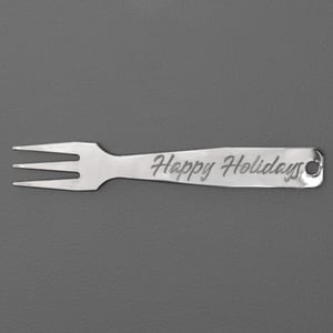 Gourmet-Gabel 4er-Set "Weihnachten" 925er Ag - Miniaturansicht 7