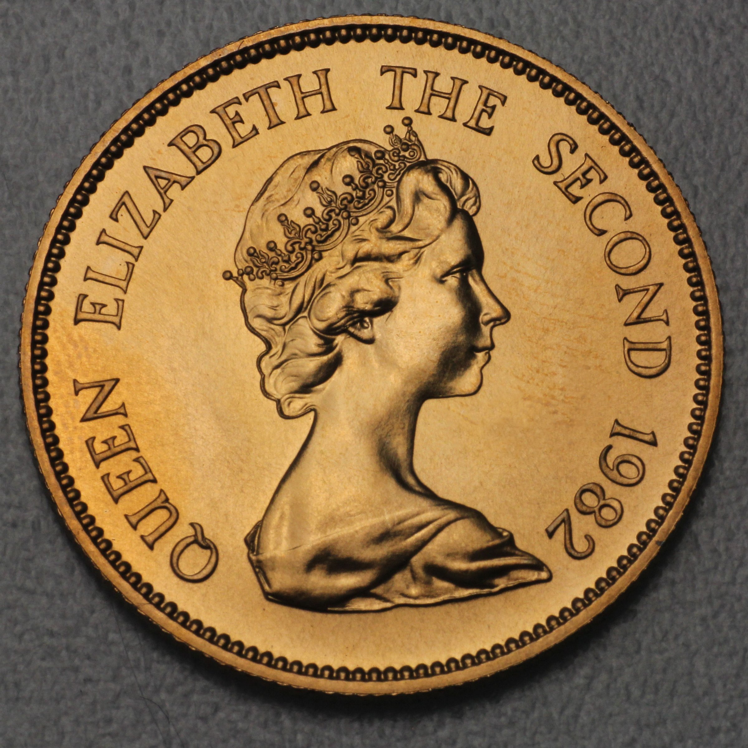 Goldmünze 1000 Dollar "Year of the Dog" 1982 (Hongkong) - Detailansicht 1