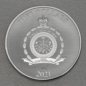 Silbermünze 1oz "The Mandalorian" 2021 Star Wars™ (Niue) - Miniaturansicht 2