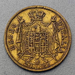 Goldmünze 20 Lire "Napoleon I." versch. Jahrg. (Italien) - Miniaturansicht 2