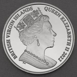 Silbermünze 1oz "Pegasus" 2022 "5th Anniversary" 19% (Britische Jungferninseln) - Miniaturansicht 2