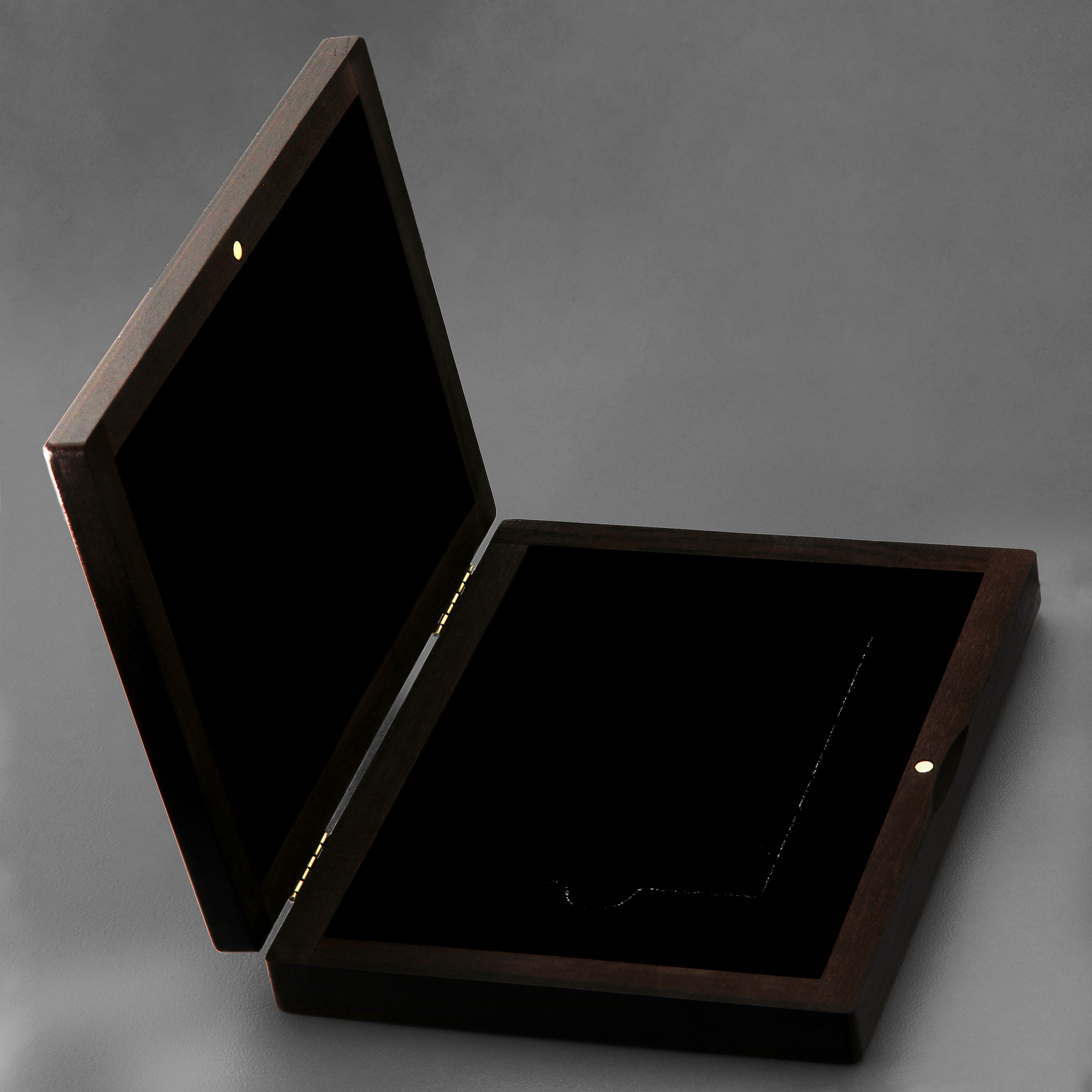 Premium-Geschenkbox "Echtholz" L (199x154mm) - Detailansicht 3
