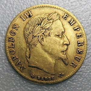 Goldmünze 5 Francs "Napoleon III." (Frankreich) - Hauptansicht