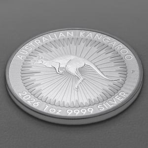 Silbermünze 1oz "Känguru" aktueller Jahrgang 19% (Australien) - Miniaturansicht 3
