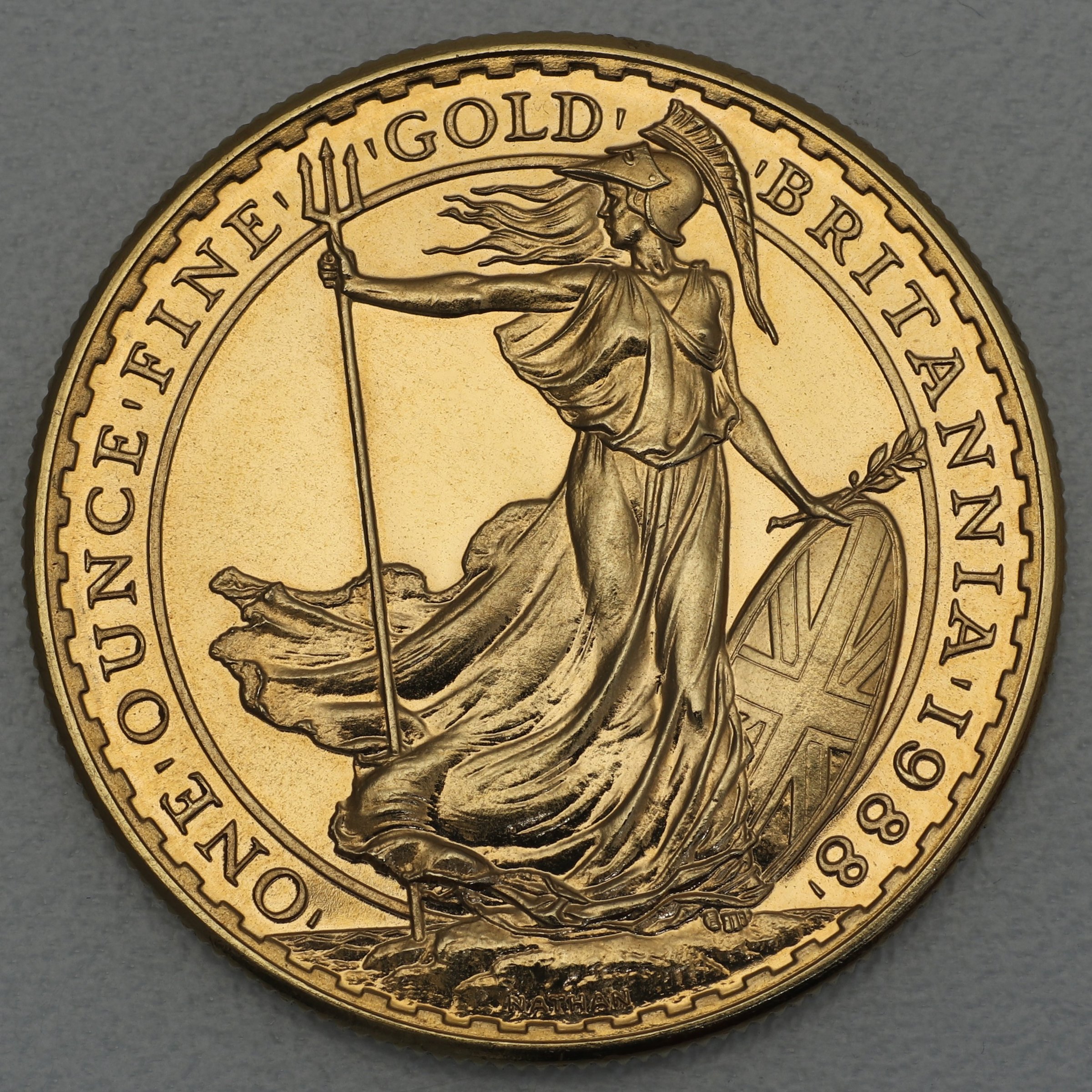 Goldmünze 1oz "Britannia" 1988 (Großbritannien) - Hauptansicht