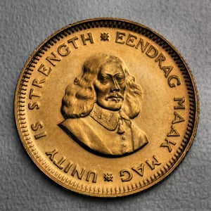 Goldmünze "1 Rand" (Südafrika) - Hauptansicht