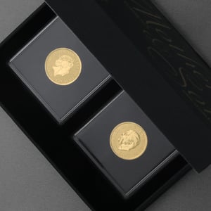 Goldmünzen 2 x 1/4oz "Britannia" 2023 Set – Mother & Son (Großbritannien) - Miniaturansicht 3