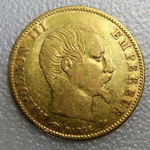 Goldmünze 5 Francs "Napoleon III." (Frankreich) - Miniaturansicht 3