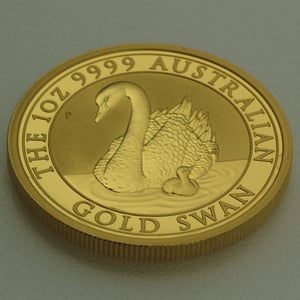 Goldmünze 1oz "Schwan" 2018 Australian Gold Swan (Australien) - Miniaturansicht 3