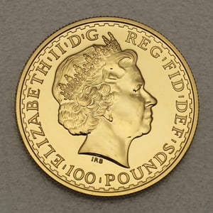 Goldmünze 1oz "Britannia" 2007 (Großbritannien) - Miniaturansicht 2