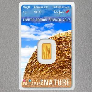 Goldbarren (4x 1g) "Following Nature" ARGOR - Miniaturansicht 5