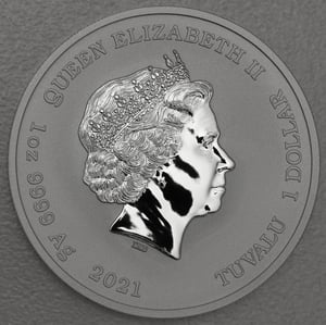 Silbermünze 1oz "Wolverine" 2021 Marvel diff. (Tuvalu) - Miniaturansicht 2