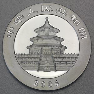 Silbermünze 1oz "Panda" 2004 (China) - Miniaturansicht 2