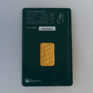 Goldbarren 10g THE PERTH MINT "Känguru" - Miniaturansicht 2
