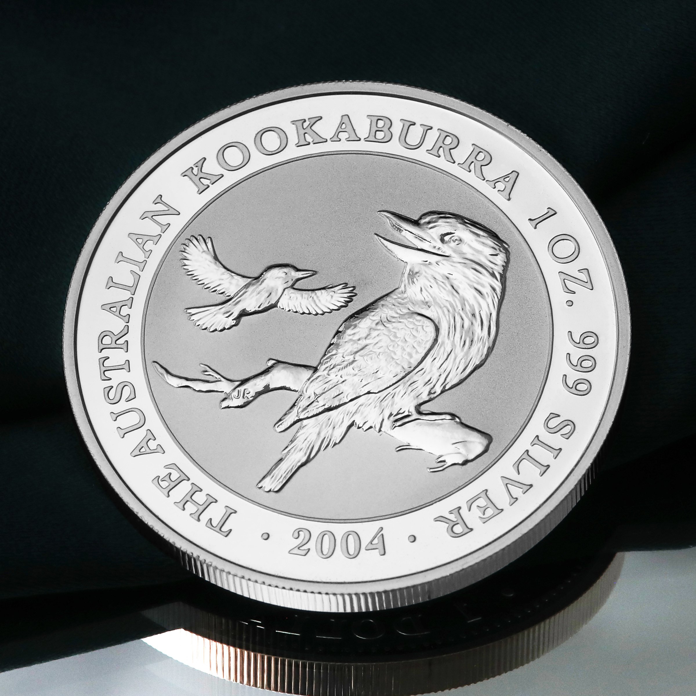 Silbermünze 1oz "Kookaburra" 2004 diff. (Australien) - Detailansicht 4