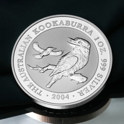 Silbermünze 1oz "Kookaburra" 2004 diff. (Australien) - Miniaturansicht 5