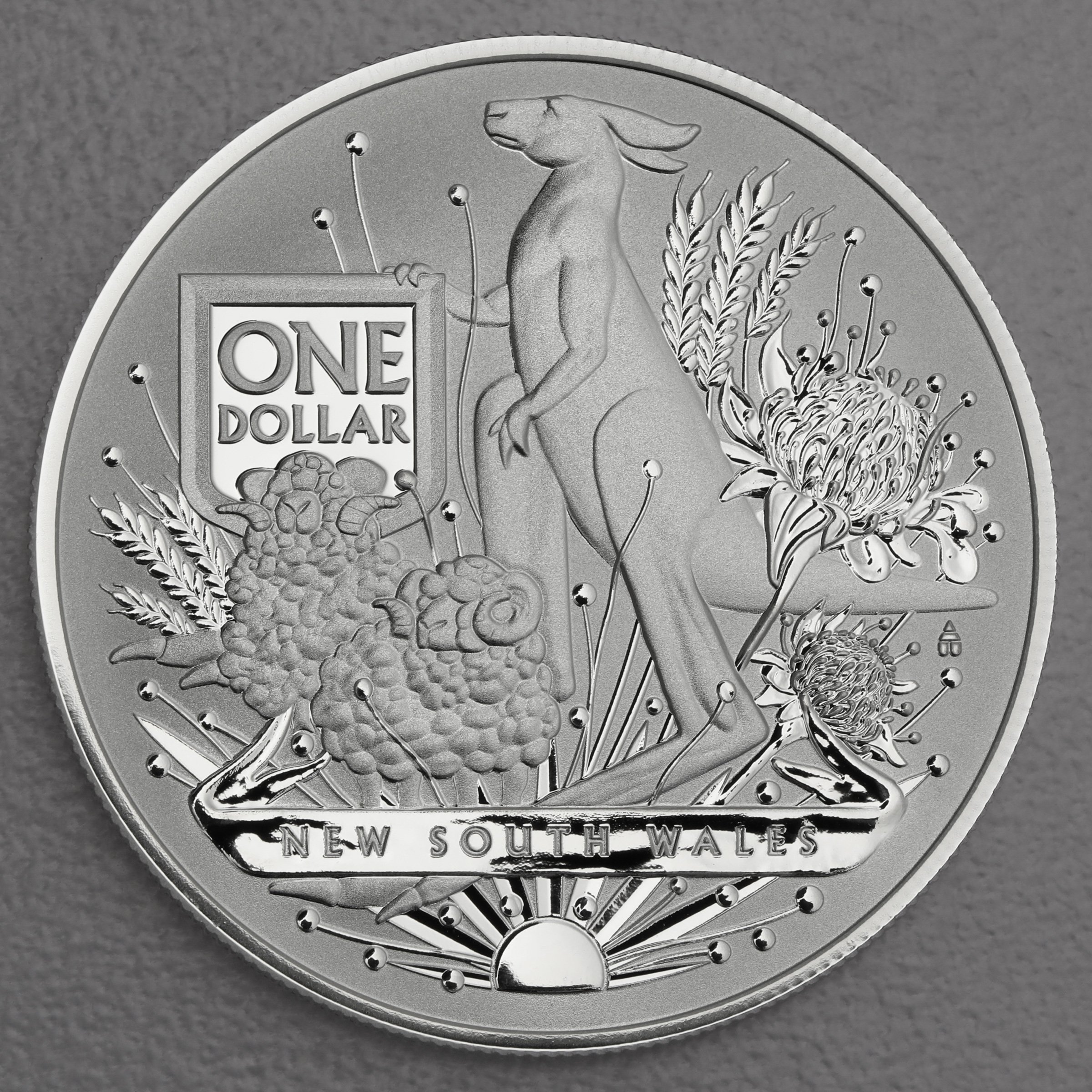 Silbermünze 1oz "Australia’s Coat of Arms" 2022 New South Wales (Australien) - Hauptansicht