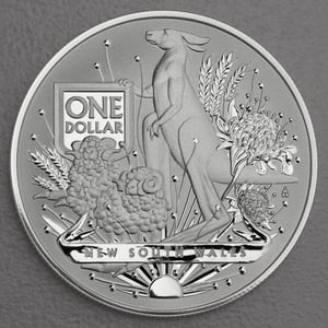 Silbermünze 1oz "Australia’s Coat of Arms" 2022 New South Wales (Australien) - Hauptansicht