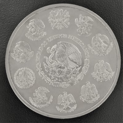 Silbermünze 5oz "Libertad" 2013 (Mexiko) - Miniaturansicht 2