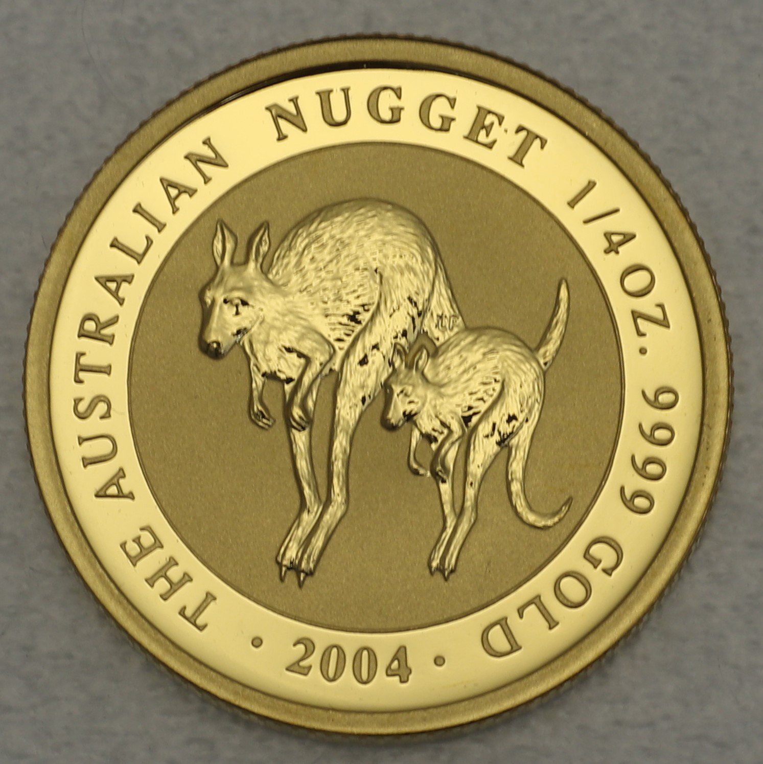 Goldmünze 1/4oz "Känguru" 2004 Australian Nugget (Australien) - Hauptansicht