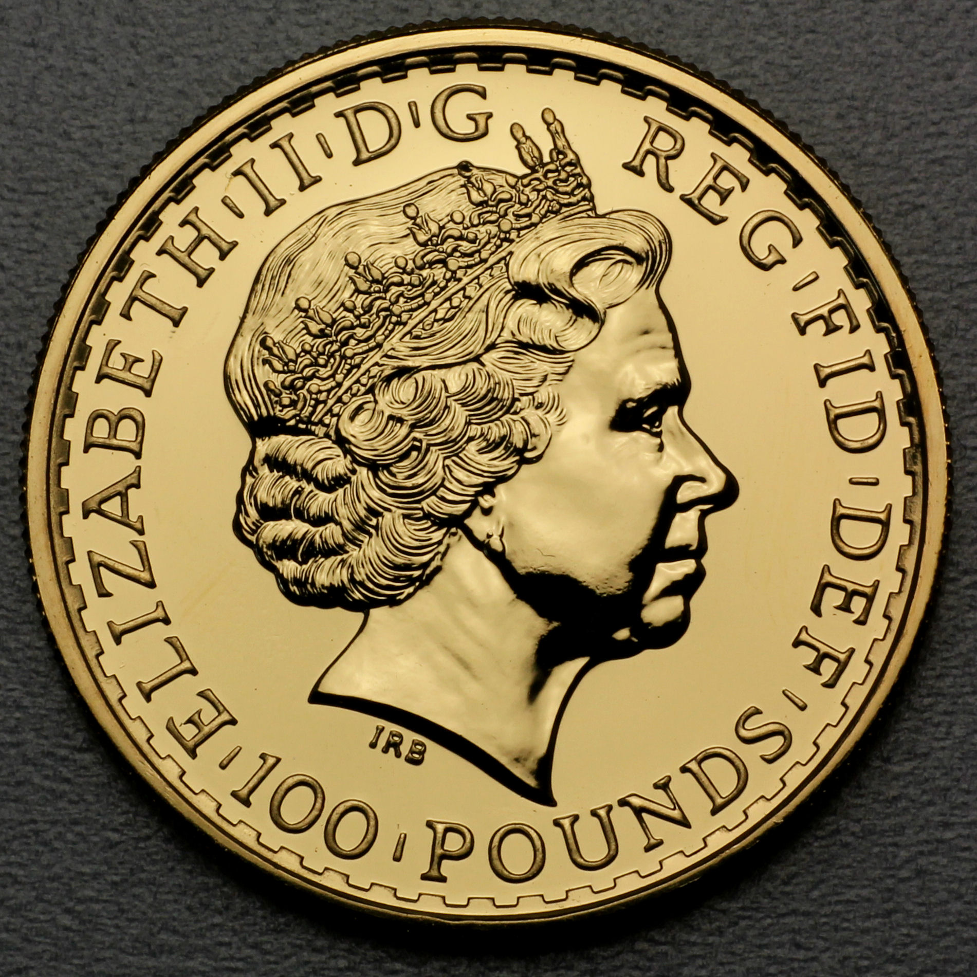 Goldmünze 1oz "Britannia" vor 2013 (22kt) (Großbritannien) - Detailansicht 1