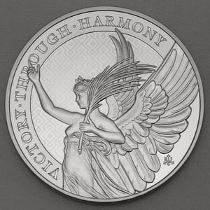 Silbermünze 5oz "Victory" 2022 The Queen s Virtues (St. Helena) - Hauptansicht