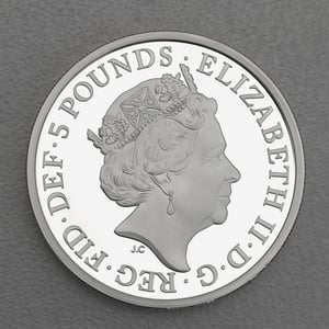 Silbermünze 2oz "Lion of England" 2022 (PP) Royal Tudor Beasts (Großbritannien) - Miniaturansicht 2
