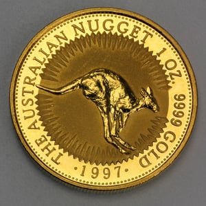 Goldmünze 1oz "Känguru" 1997 Australian Nugget (Australien) - Hauptansicht