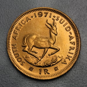Goldmünze "1 Rand" (Südafrika) - Miniaturansicht 2