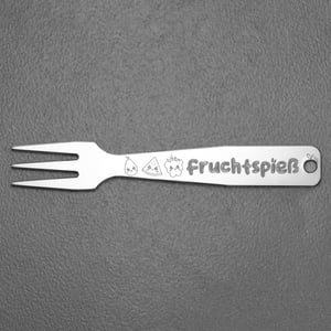 Gourmet-Gabel "Fruchtspieß" Sterling-Silber - Hauptansicht