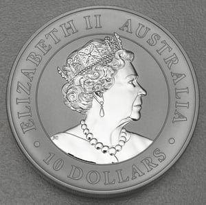 Silbermünze 10oz "Wedge-tailed Eagle" 2021 (Reverse PP/UHR) (Australien) - Miniaturansicht 2