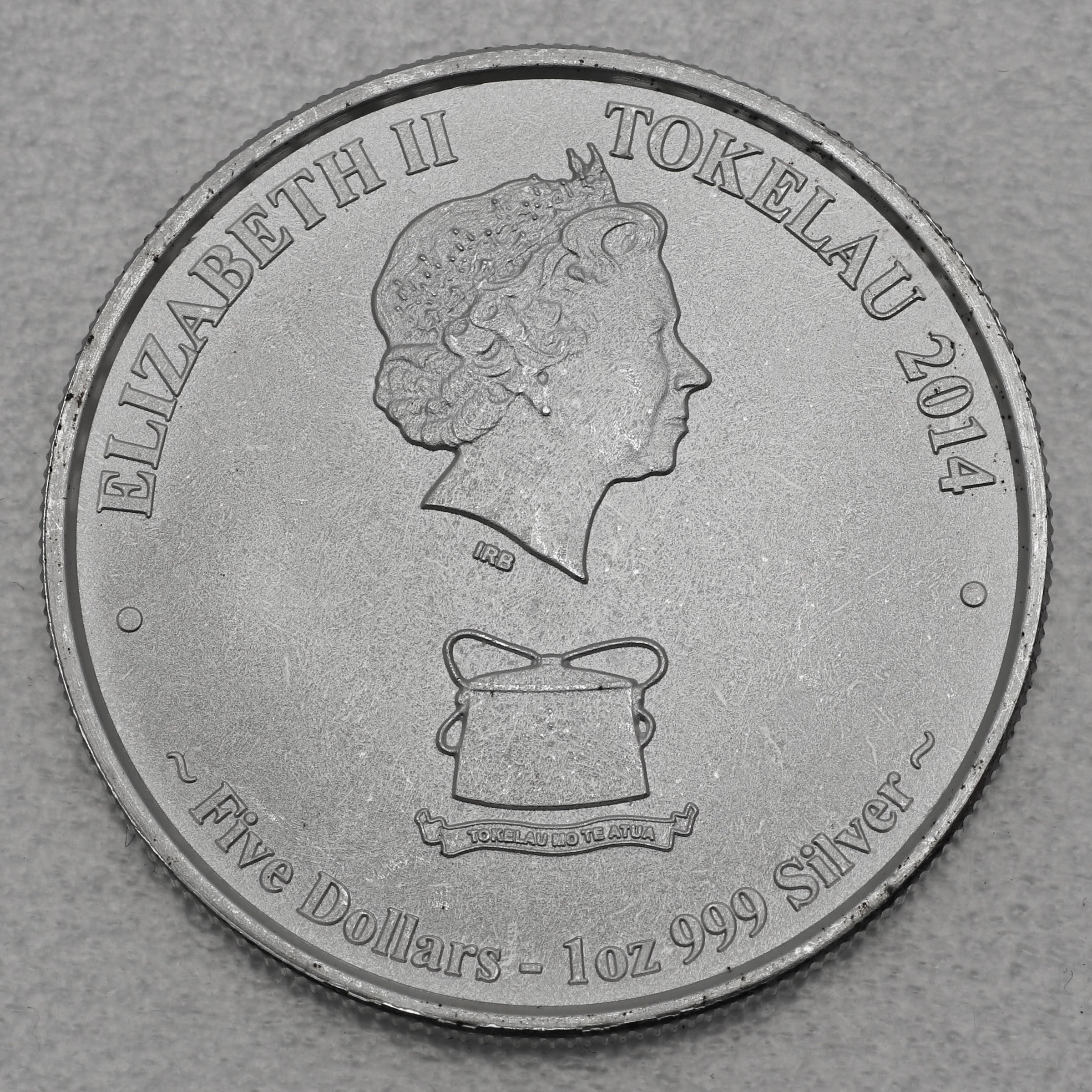 Silbermünze 1oz "Mokoha - Great White Shark" 2015 Territory of Tokelau (Tokelau) - Detailansicht 1