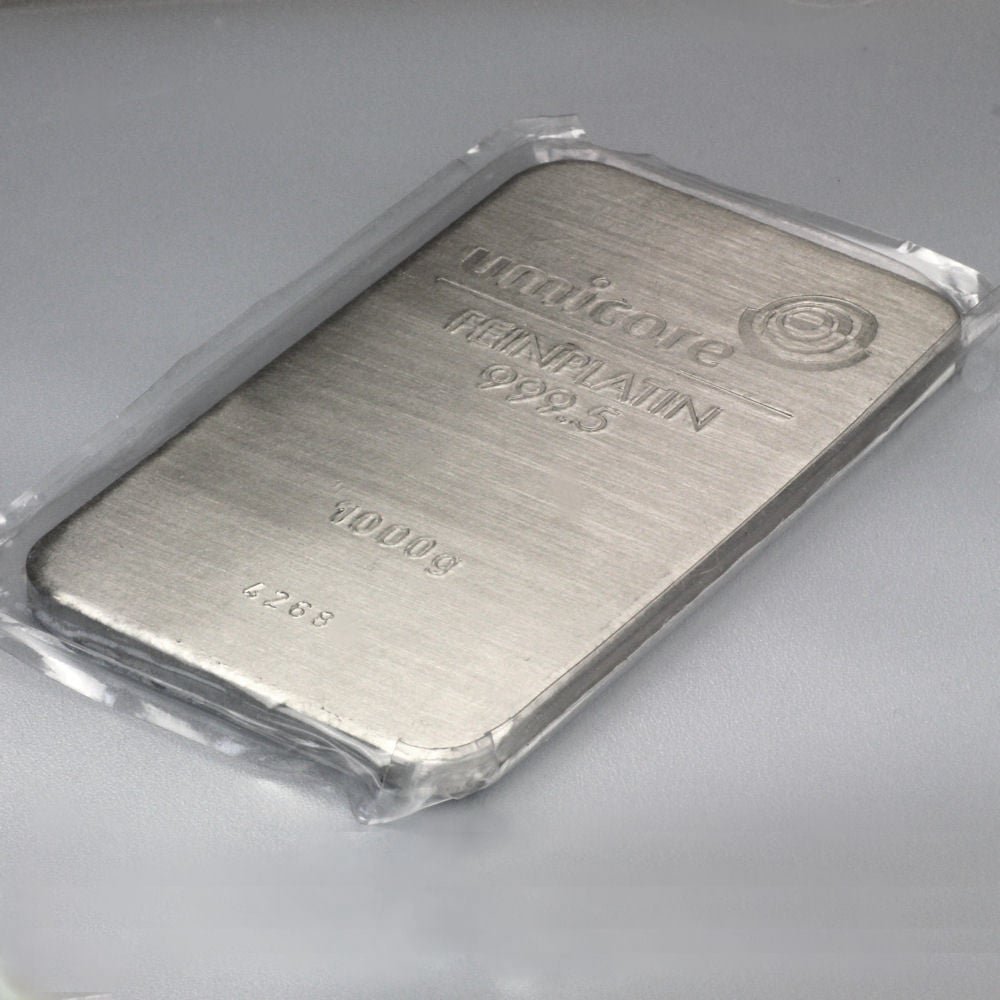 Platinbarren 1000g UMICORE (Pt) - Detailansicht 1