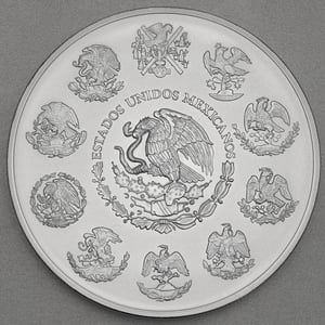 Silbermünze 1kg "Libertad" 2015 (Mexiko) - Miniaturansicht 2