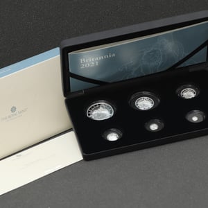 Silbermünzen "Britannia" 2021 (PP) Set – 6-teilig (Großbritannien) - Hauptansicht
