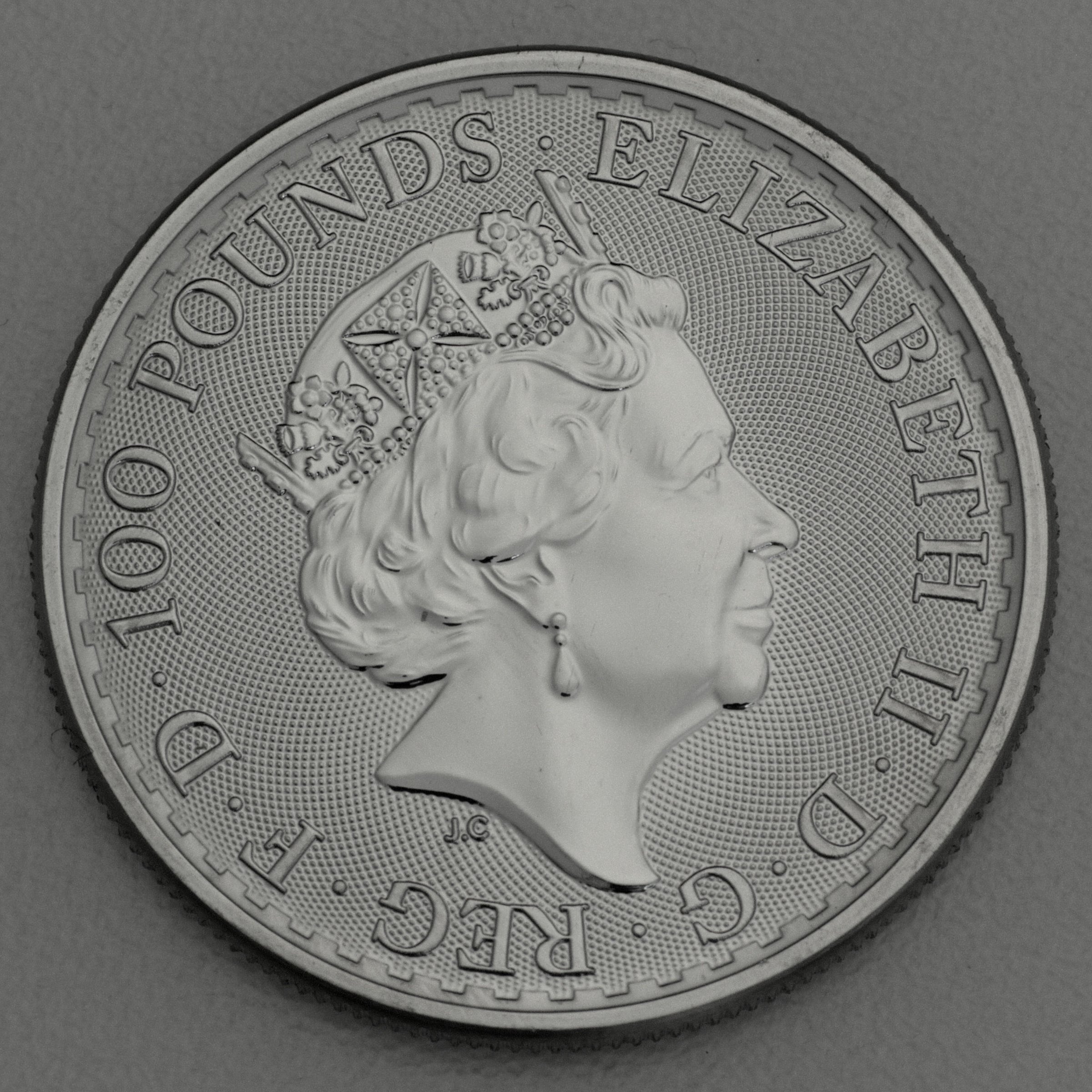 Platinmünze 1oz "Britannia" verschiedene Jahrgänge Queen Elizabeth II. (Großbritannien) 19% - Detailansicht 1