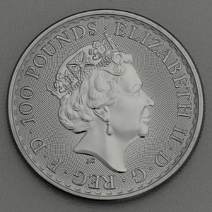 Platinmünze 1oz "Britannia" verschiedene Jahrgänge Queen Elizabeth II. (Großbritannien) 19% - Miniaturansicht 2