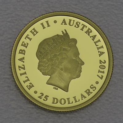 Goldmünze "Australia Sovereign" 2017 (PP) (Australien) - Miniaturansicht 2