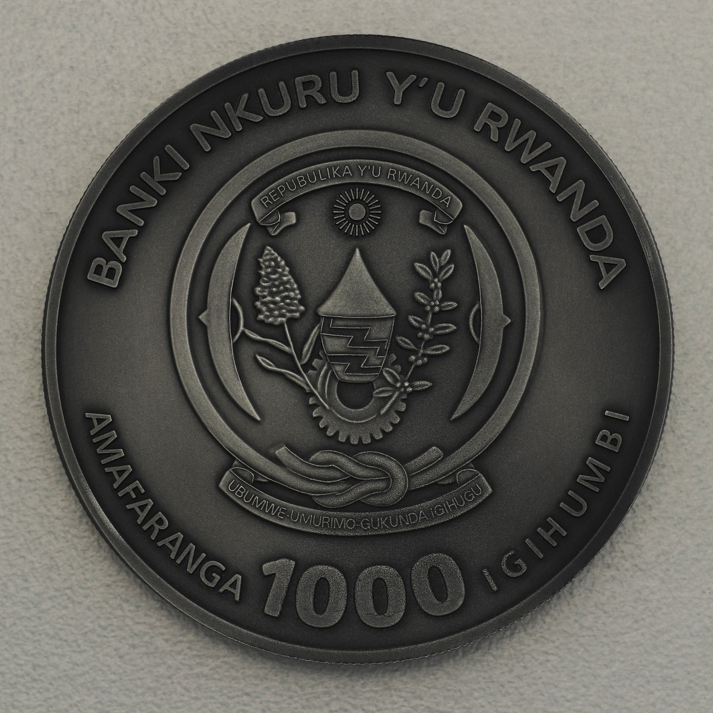 Silbermünze 3oz "Sedov" 2021 (HR/AF) Nautical Ounce diff. (Ruanda) - Detailansicht 1