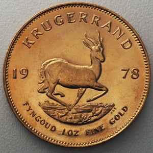 Goldmünze 1oz "Krügerrand" 1978 (Südafrika) - Hauptansicht