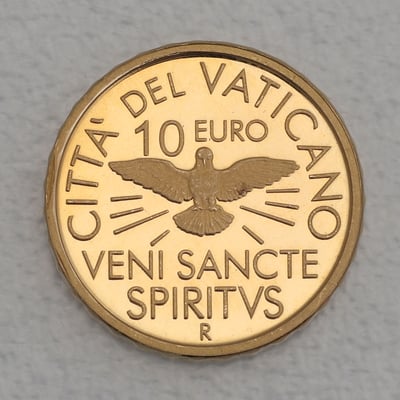 Goldmünze "10 Euro - 2013" Sedisvakanz (Vatikanstadt) - Miniaturansicht 1