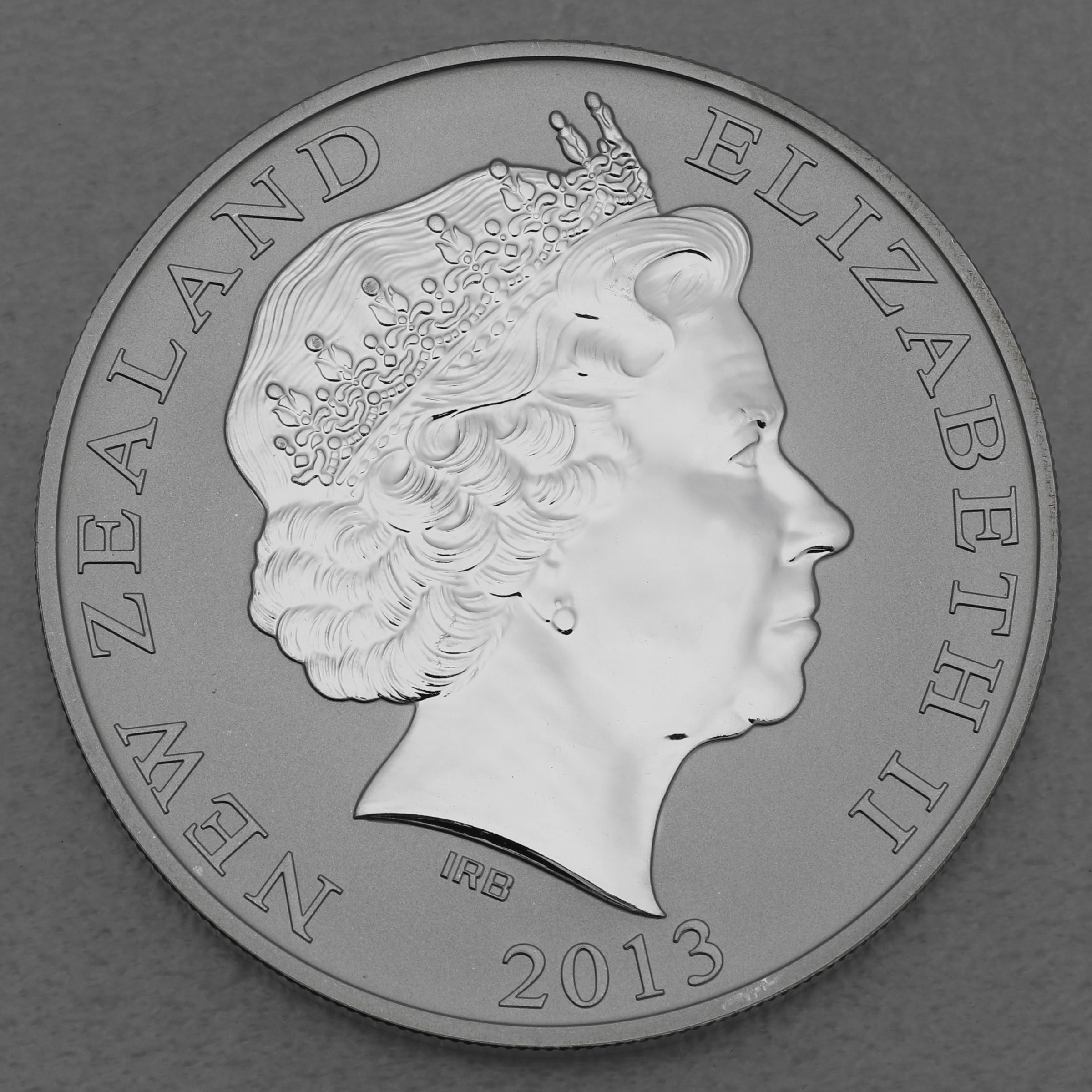 Silbermünze 1oz "Kiwi" 2013 Treasures of New Zealand (Neuseeland) - Detailansicht 1