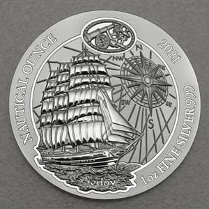 Silbermünze 1oz "Sedov" 2021 Nautical Ounce diff. (Ruanda) - Hauptansicht