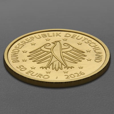 Goldmünze 50 Euro "Gestaltung" 2026 Deutsches Handwerk (Deutschland) - Miniaturansicht 4
