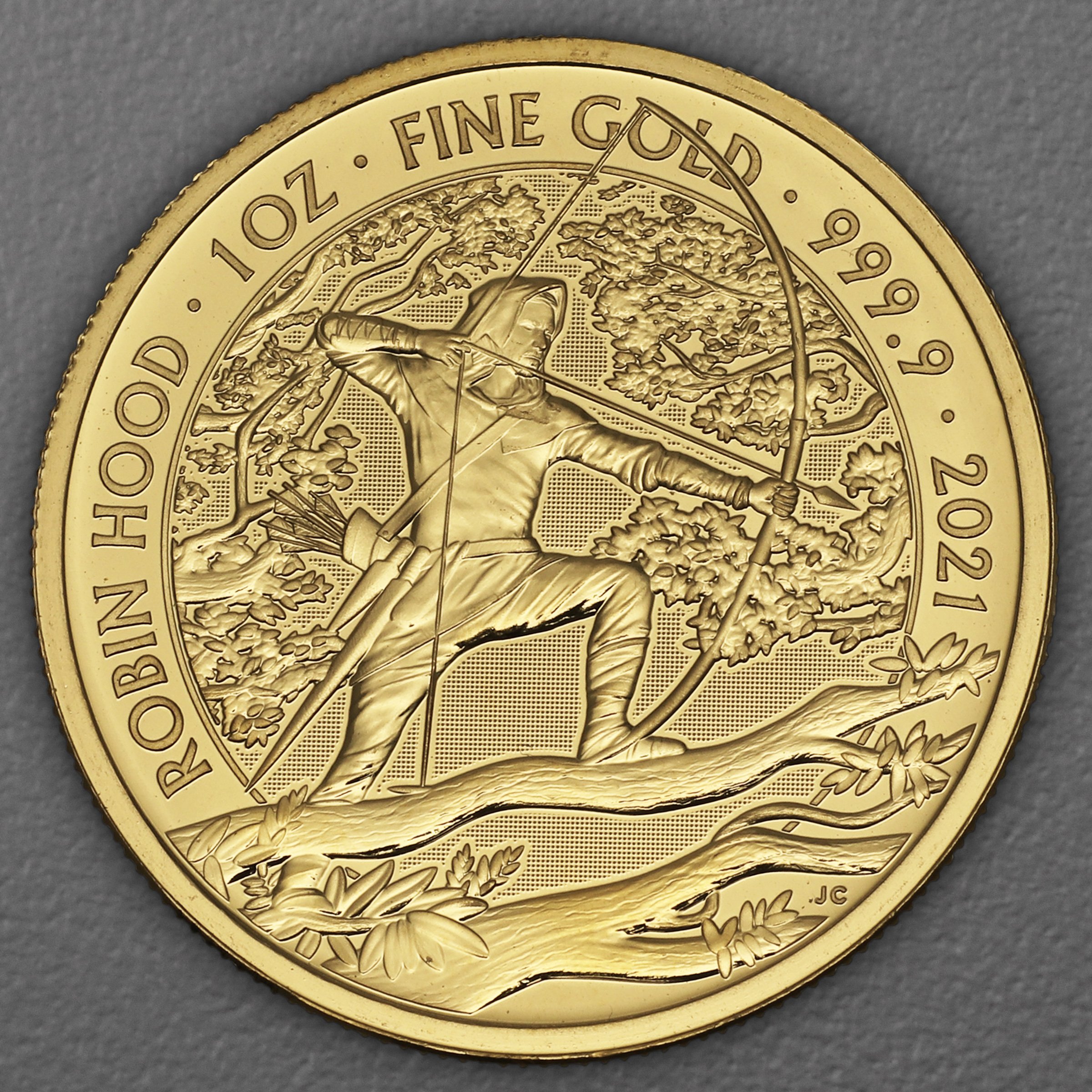 Goldmünze 1oz "Robin Hood" 2021 Myths and Legends (Großbritannien) - Hauptansicht