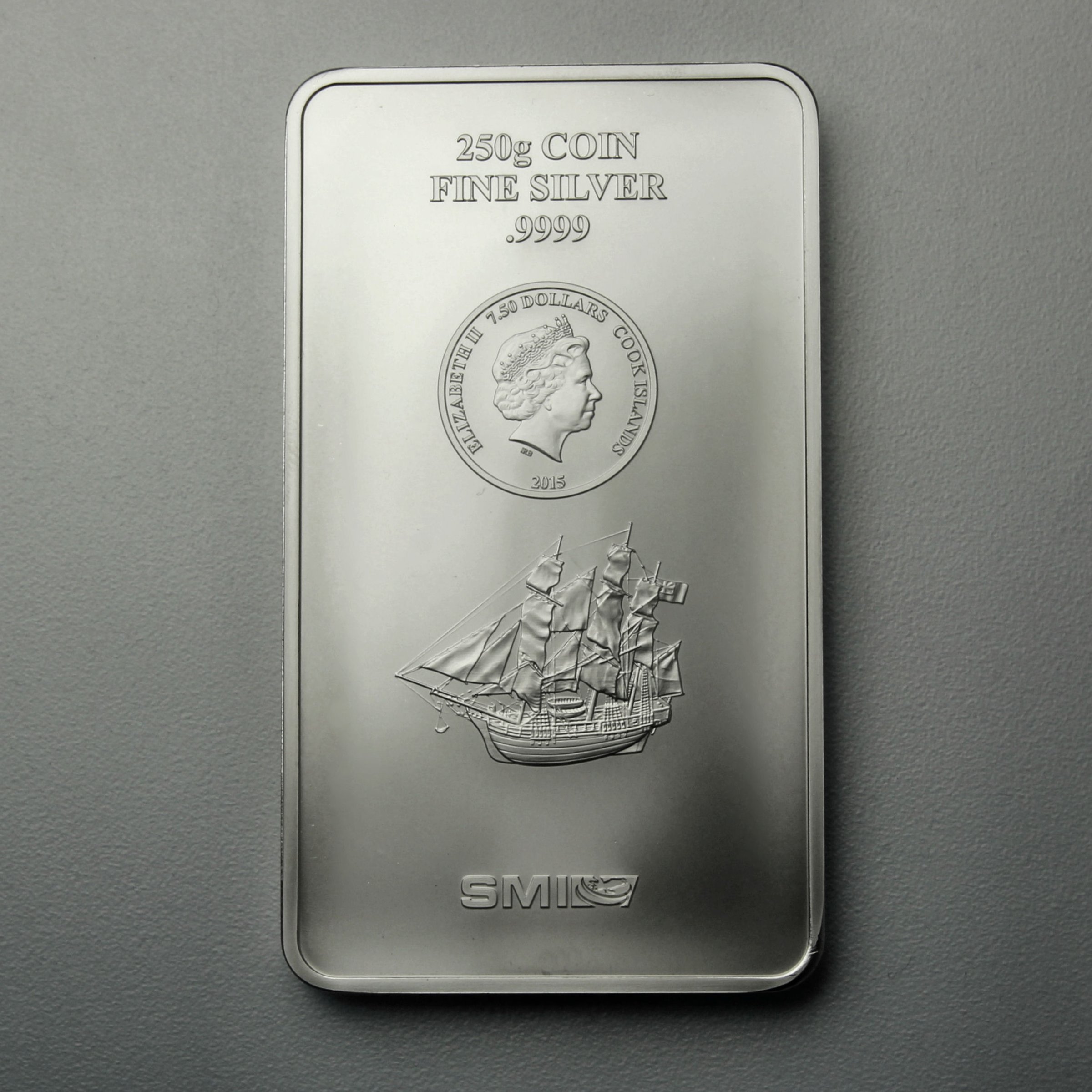 Münzbarren 250g "SMI / Cook Islands" - Hauptansicht