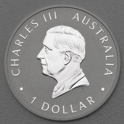 Silbermünze 1oz "Schwan" 2024 Australian Silver Swan (Australien) - Miniaturansicht 2