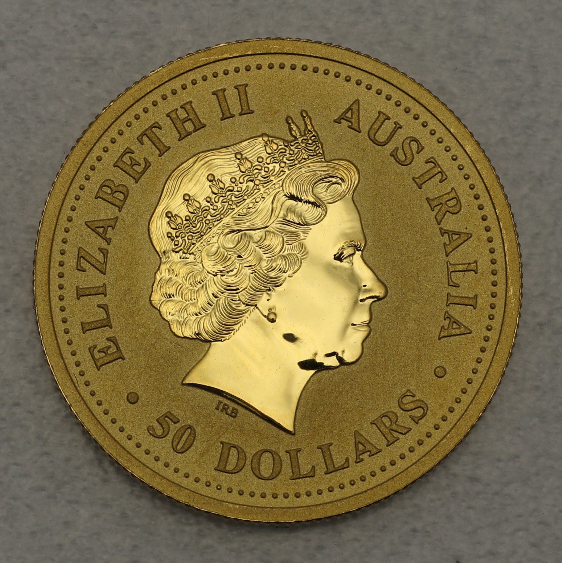 Goldmünze 1/2oz "Känguru" 2007 Australian Nugget (Australien) - Detailansicht 1
