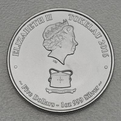 Silbermünze 1oz "Hakula – Sailfish" 2016 Territory of Tokelau (Tokelau) - Miniaturansicht 2